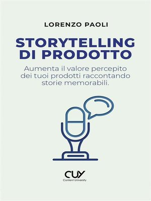 cover image of Storytelling di prodotto